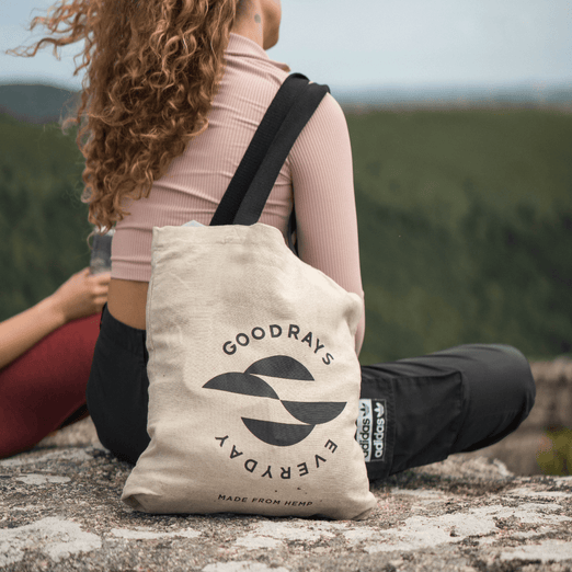 Goodrays Hemp Tote Bag