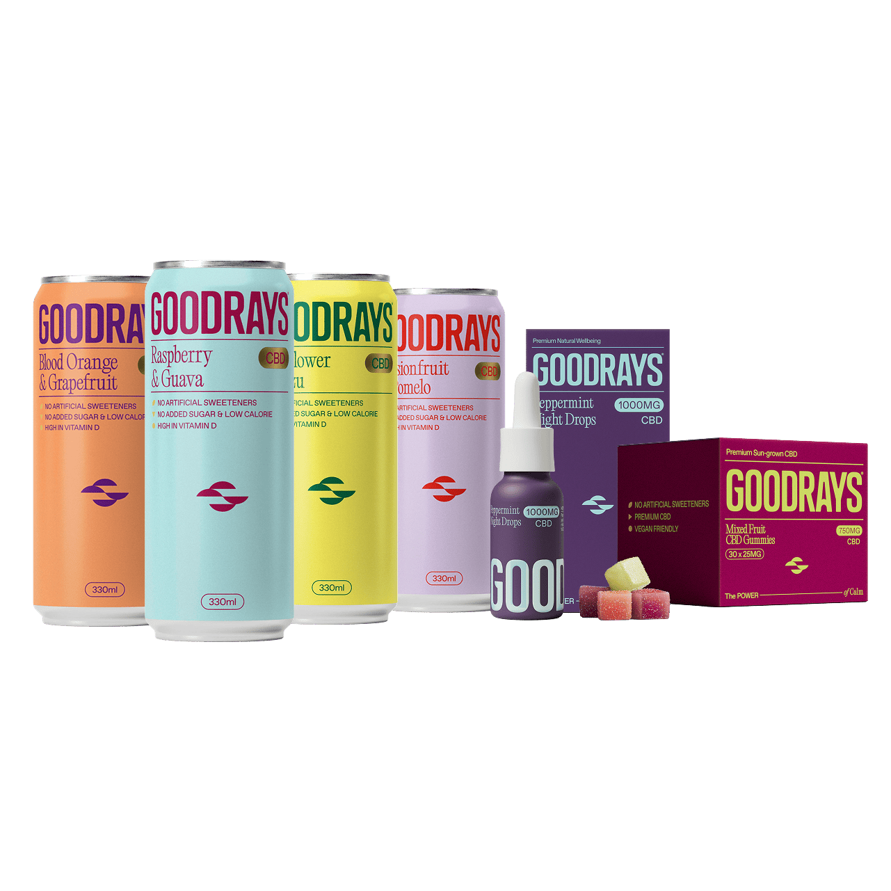 Goodrays 24 Pack Goodrays CBD Bundle