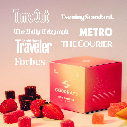 Goodrays 24 Pack Buy Natural CBD Gummies Online at Goodrays UK