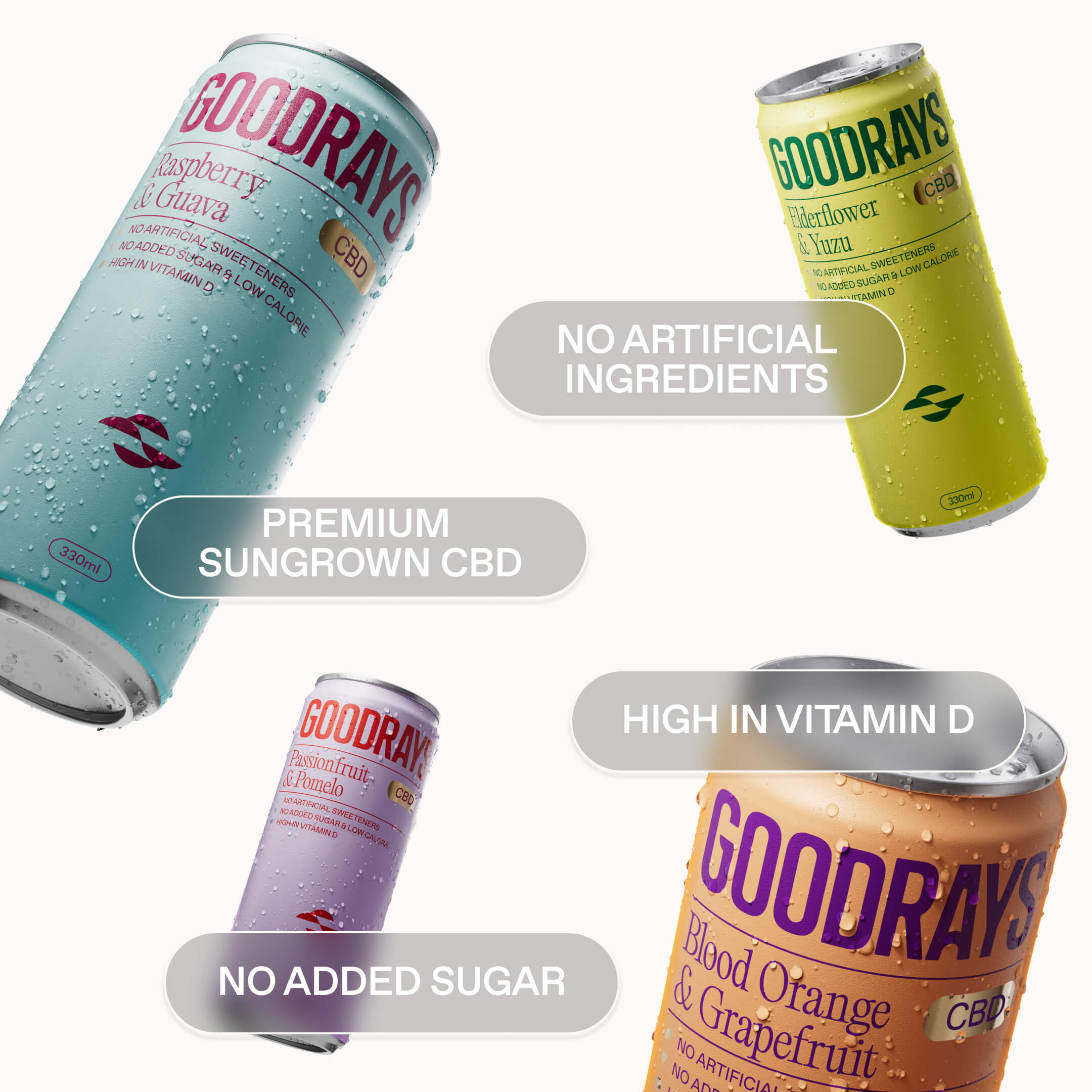 CBD Drinks and Gummies Bundle – Goodrays