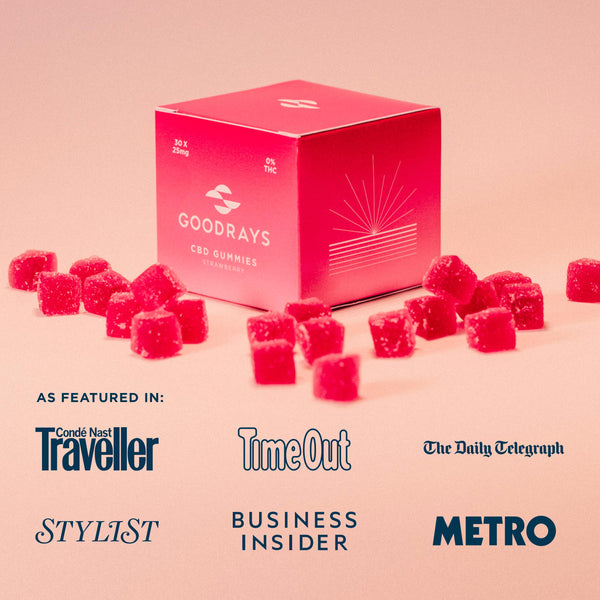 Goodrays 24 Pack CBD Gummies | Premium CBD Edibles | Goodrays UK